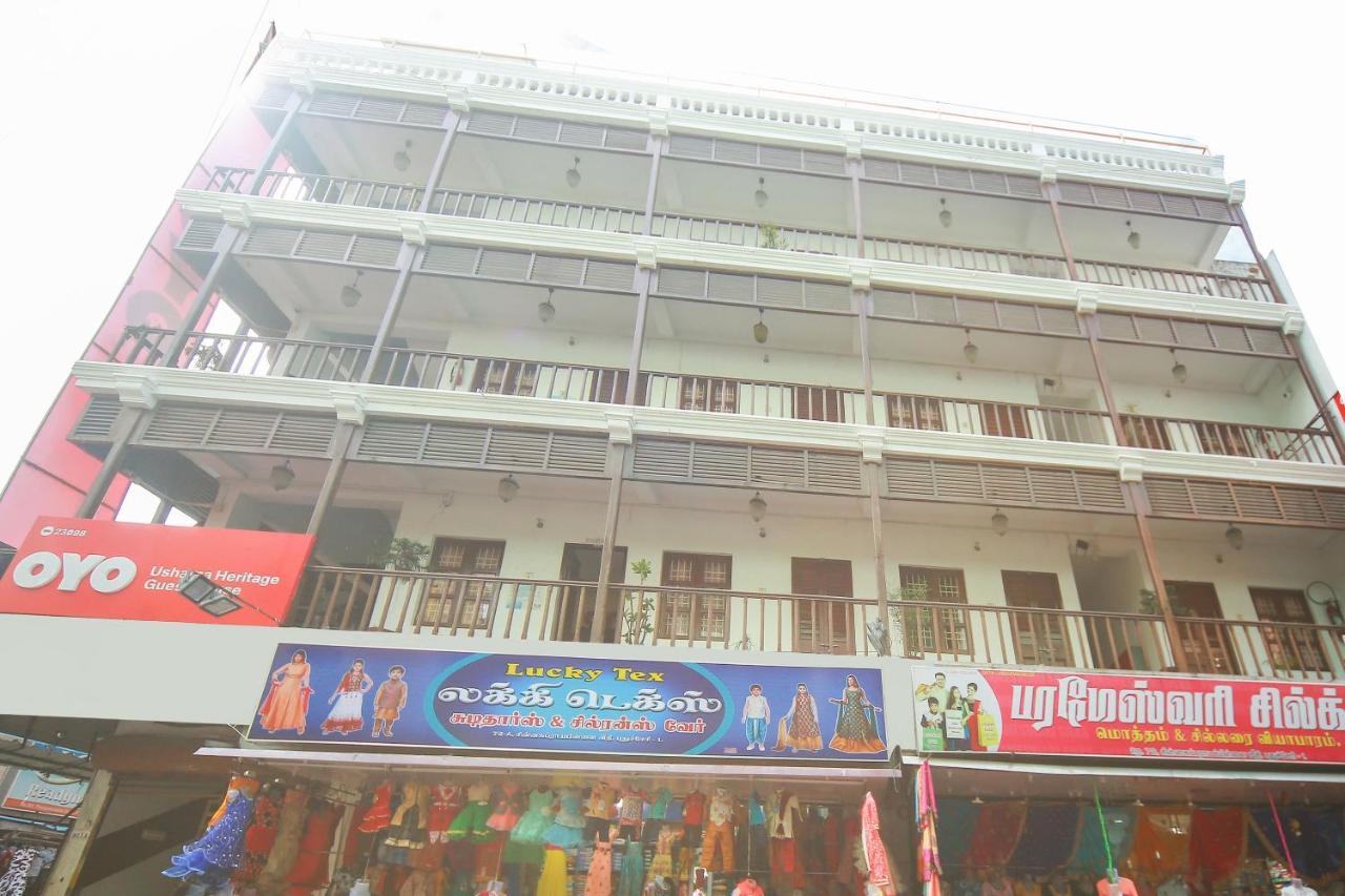 Oyo 23098 Ushama Heritage Guest House Pondicherry Bagian luar foto